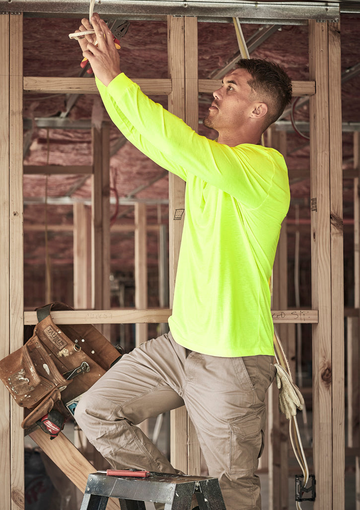 Syzmik ZH390 Men's Hi Vis Long Sleeve Tee