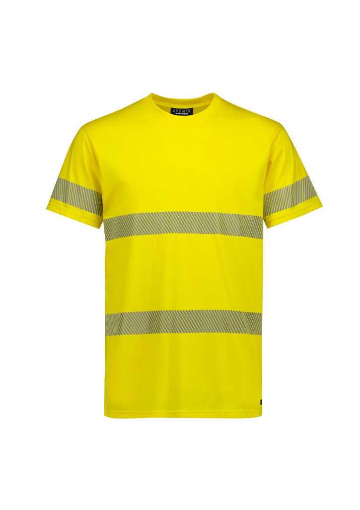 Syzmik ZH510 Men's Hi Vis Segmented Tape Cotton Tee Shirt