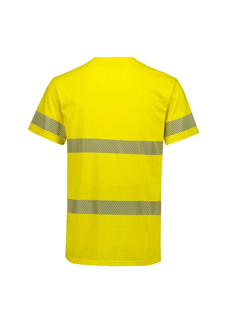 Syzmik ZH510 Men's Hi Vis Segmented Tape Cotton Tee Shirt