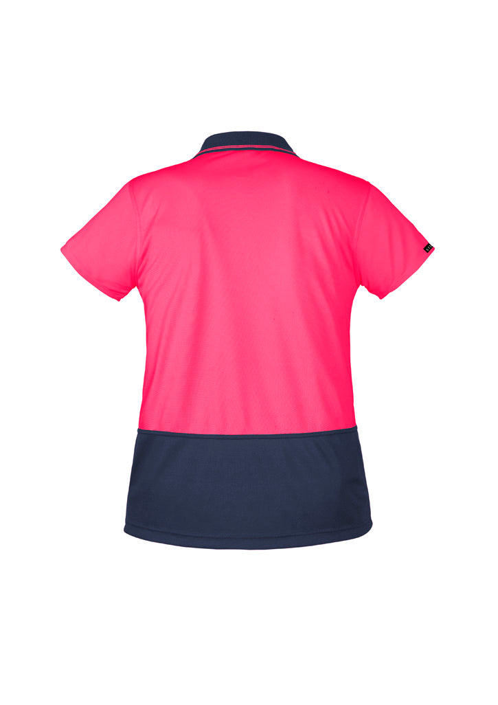 Syzmik ZH731 Women's Hi Vis Basic Short Sleeve Polo