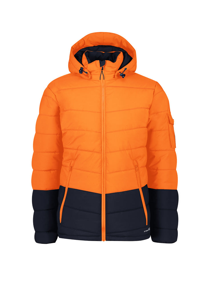 Syzmik ZJ240 Unisex Streetworx Hooded Puffer Jacket