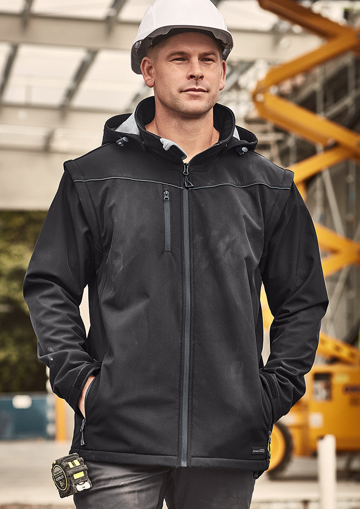 Syzmik ZJ263  Unisex Streetworx 2 In 1 Stretch Softshell Jacket