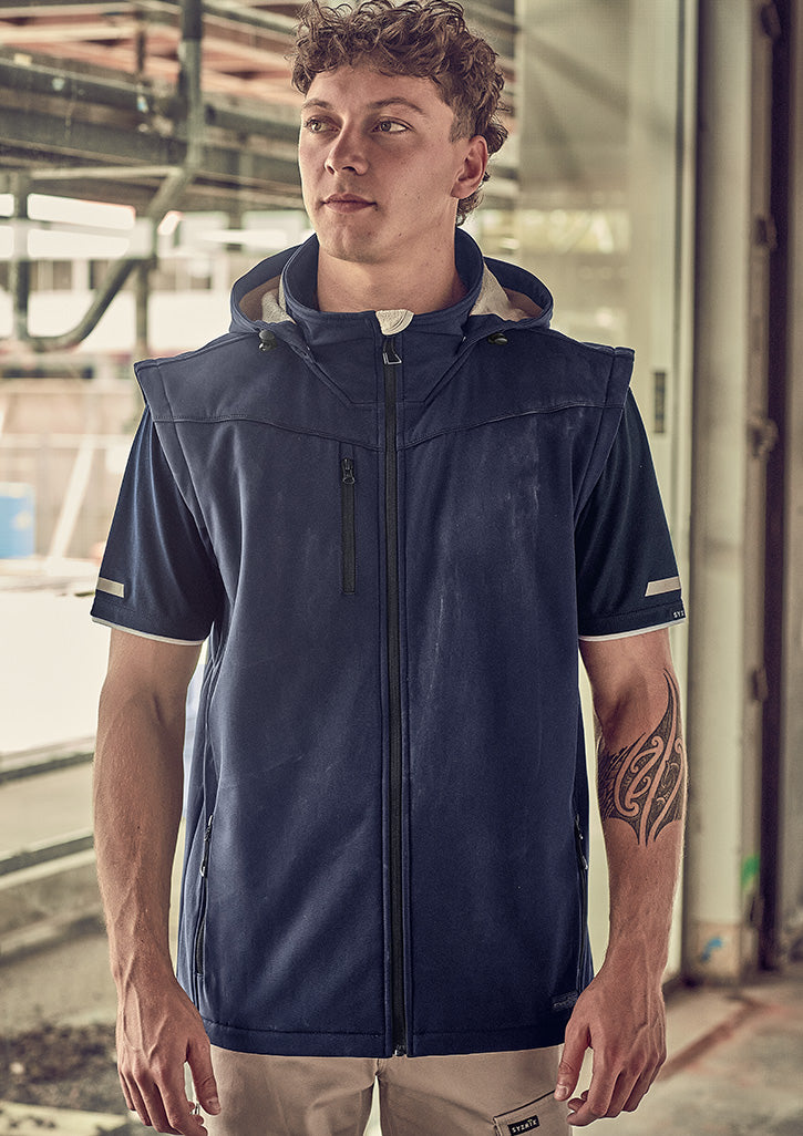 Syzmik ZJ263  Unisex Streetworx 2 In 1 Stretch Softshell Jacket