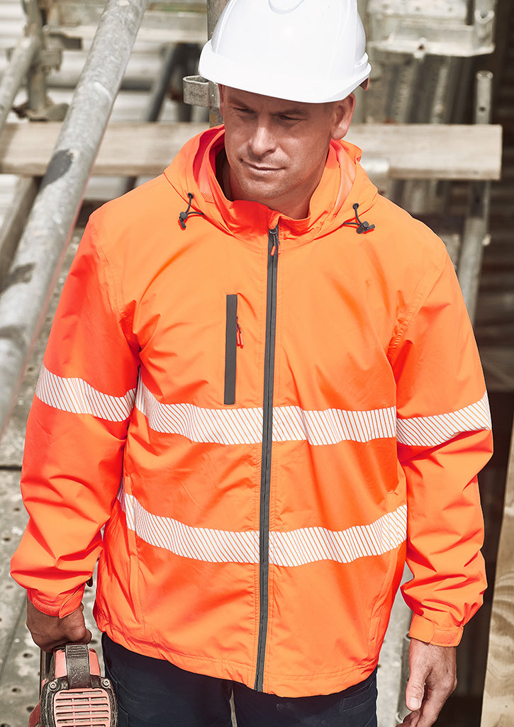 Syzmik ZJ560  Unisex Super Light Segmented Tape Packable Rain Jacket