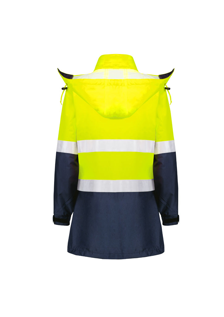 Syzmik ZJ757 Women's Hi Vis Ultra-lite Waterproof Jacket