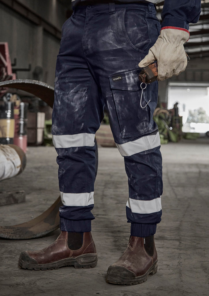 Syzmik ZP935  Men's Essential Stretch Taped Cargo Pant - Cuffed