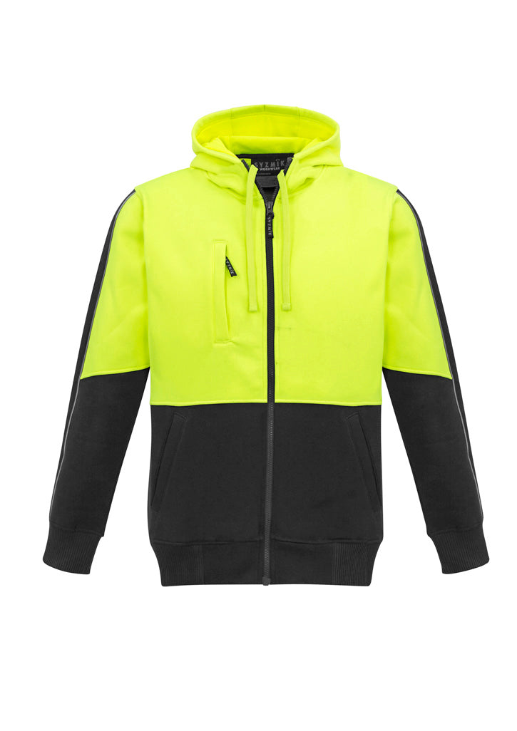 Syzmik ZT485 Unisex Hi Vis Full Zip Hoodie