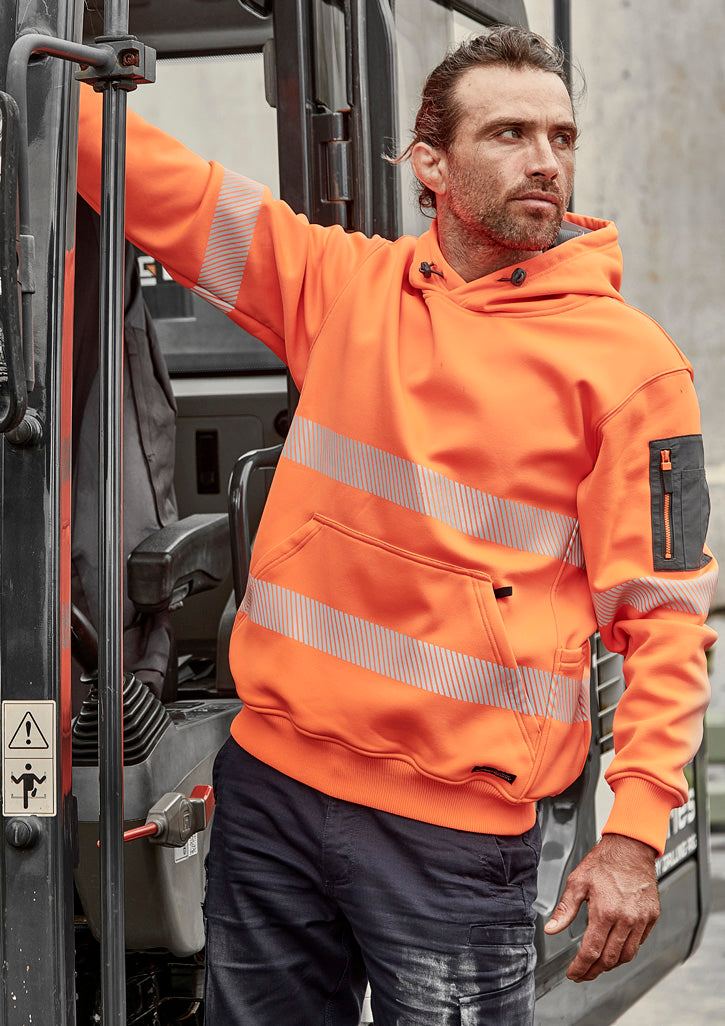 Syzmik ZT867  Unisex Streetworx Water Resistant Hoodie with Segmented Tape