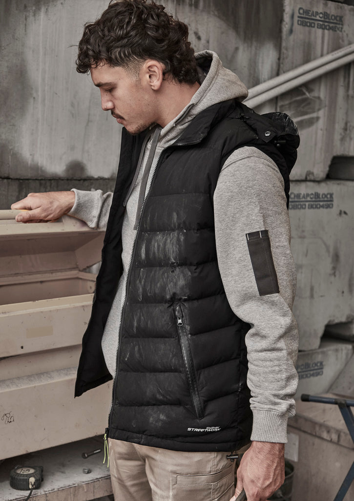 Syzmik ZV245  Unisex Streetworx Hooded Puffer Vest