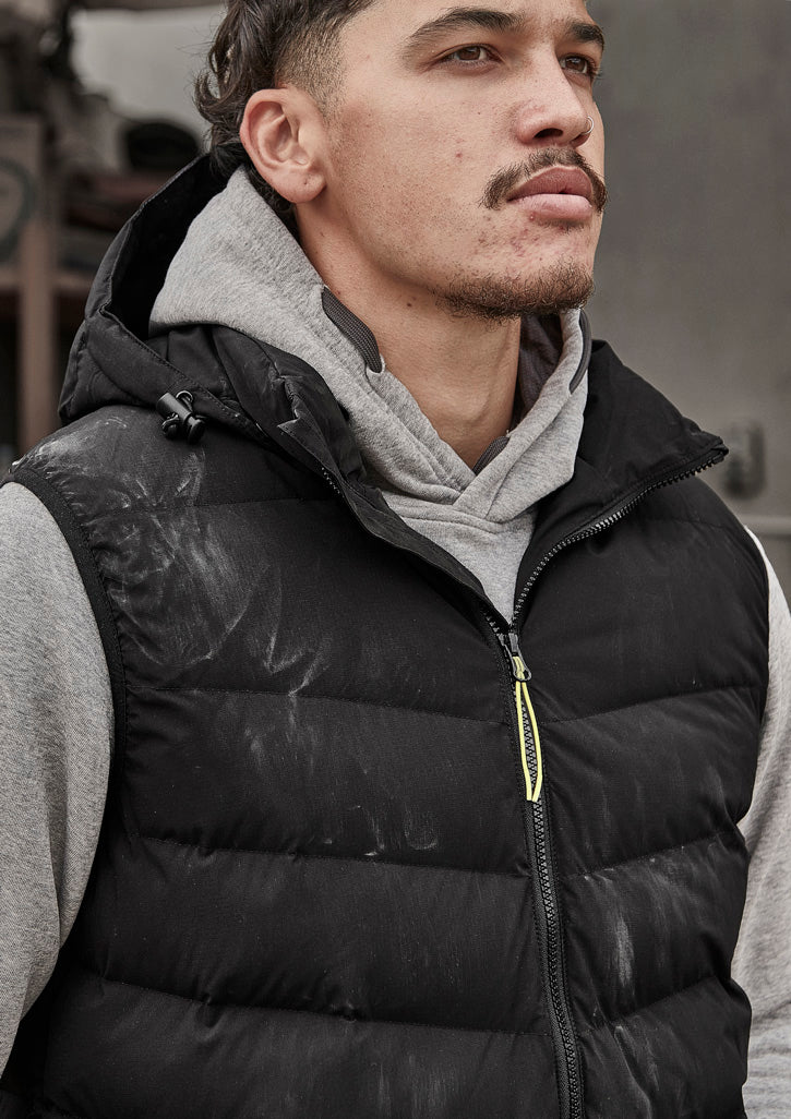 Syzmik ZV245  Unisex Streetworx Hooded Puffer Vest
