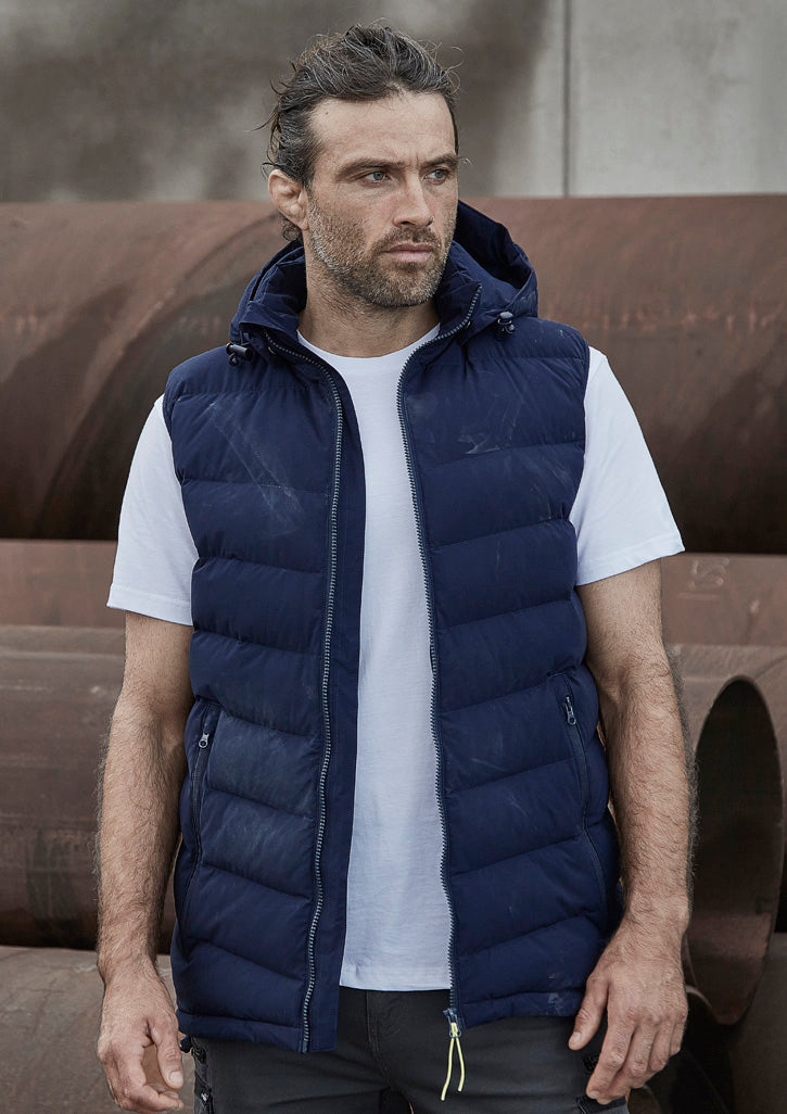 Syzmik ZV245  Unisex Streetworx Hooded Puffer Vest