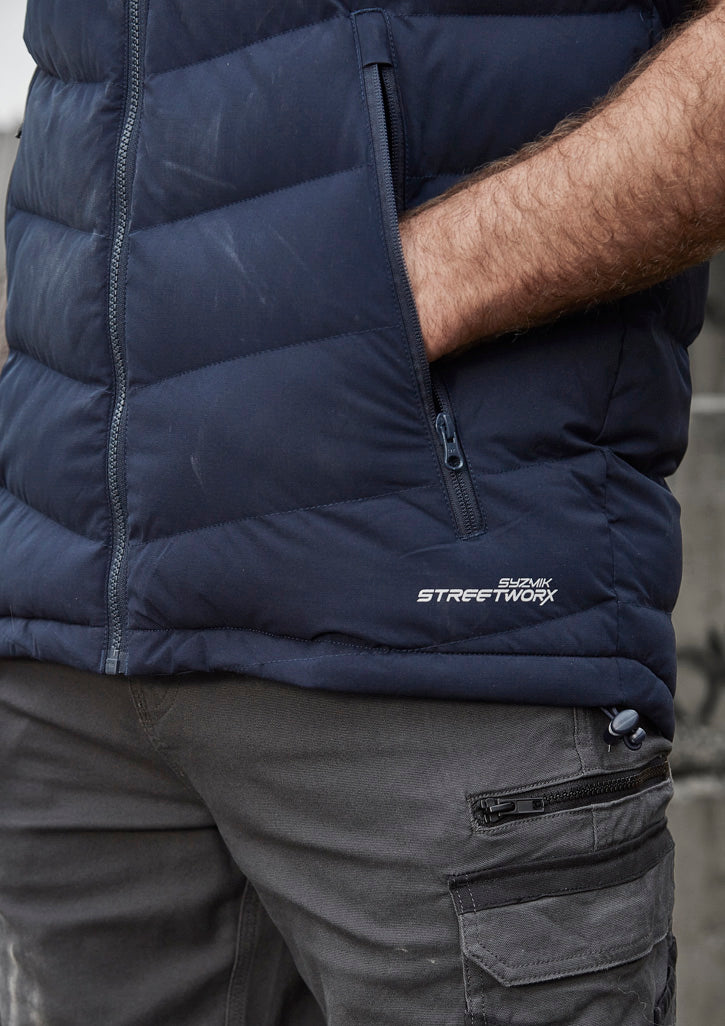 Syzmik ZV245  Unisex Streetworx Hooded Puffer Vest