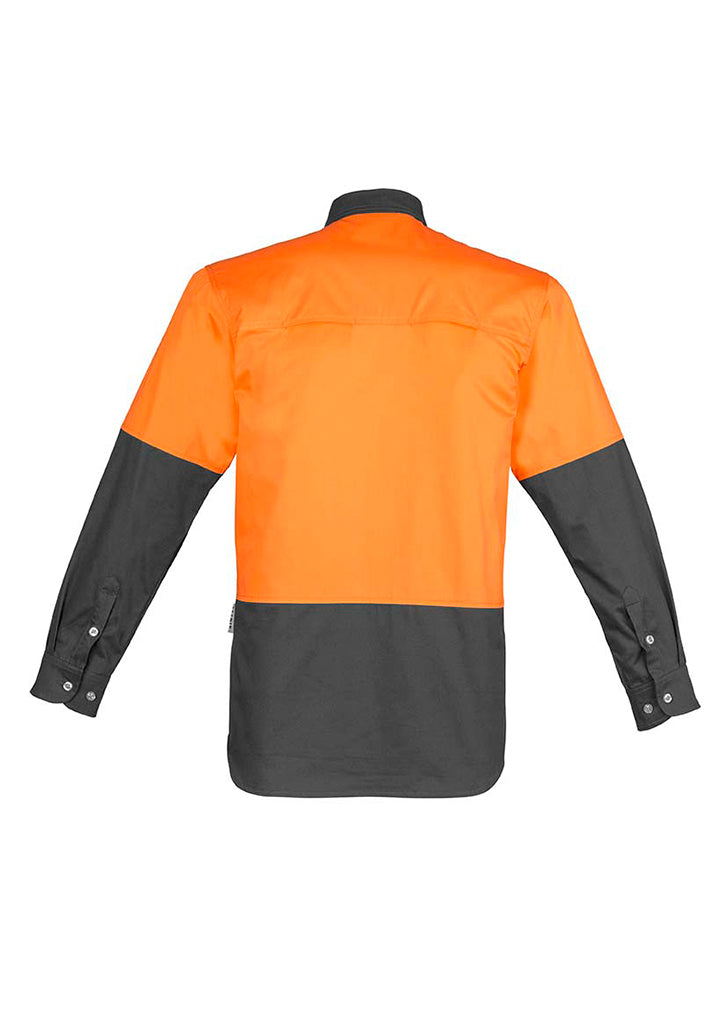 Syzmik ZW122 Men's Hi Vis Spliced Industrial Shirt