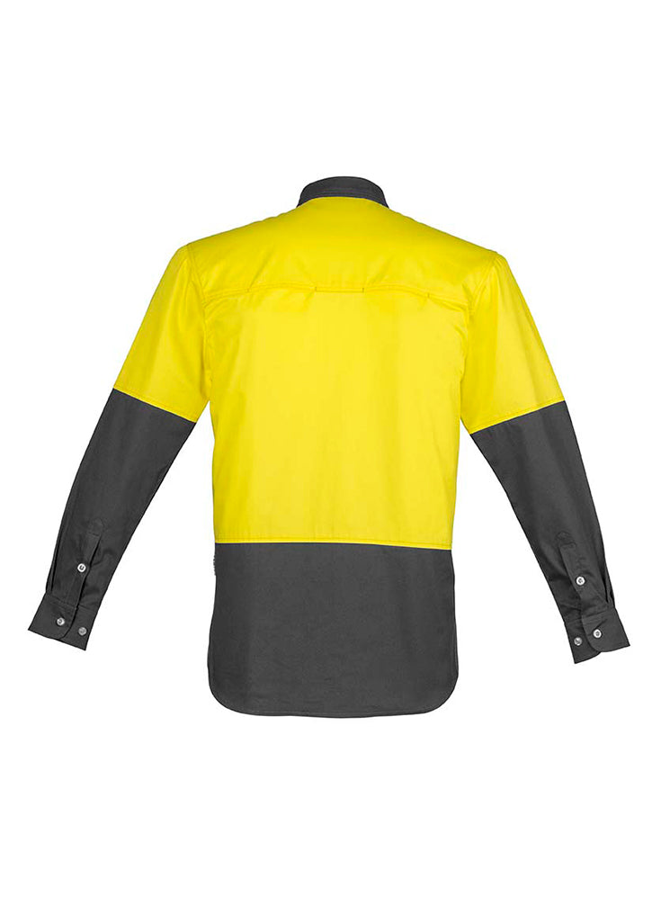 Syzmik ZW122 Men's Hi Vis Spliced Industrial Shirt