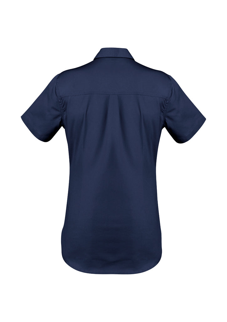 Syzmik ZWL120 Women's Lightweight Tradie S/S Shirt