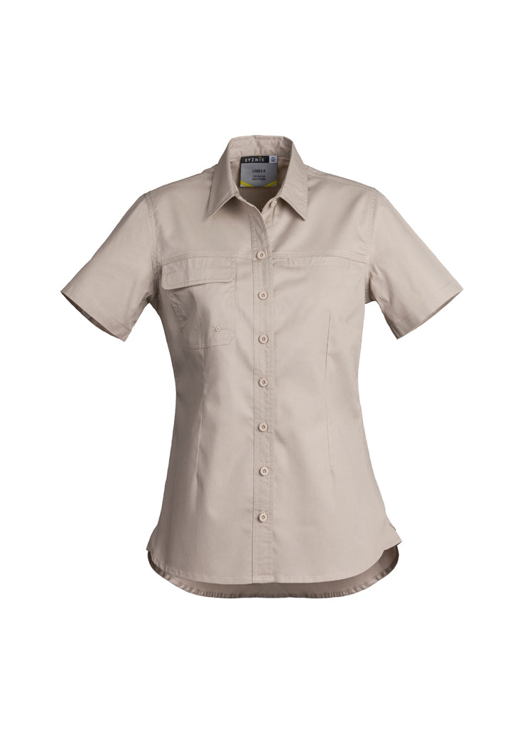 Syzmik ZWL120 Women's Lightweight Tradie S/S Shirt