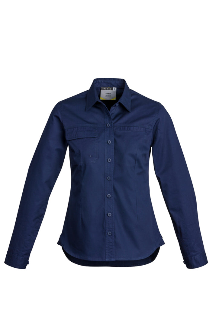 Syzmik ZWL121 Women's Lightweight Tradie L/S Shirt