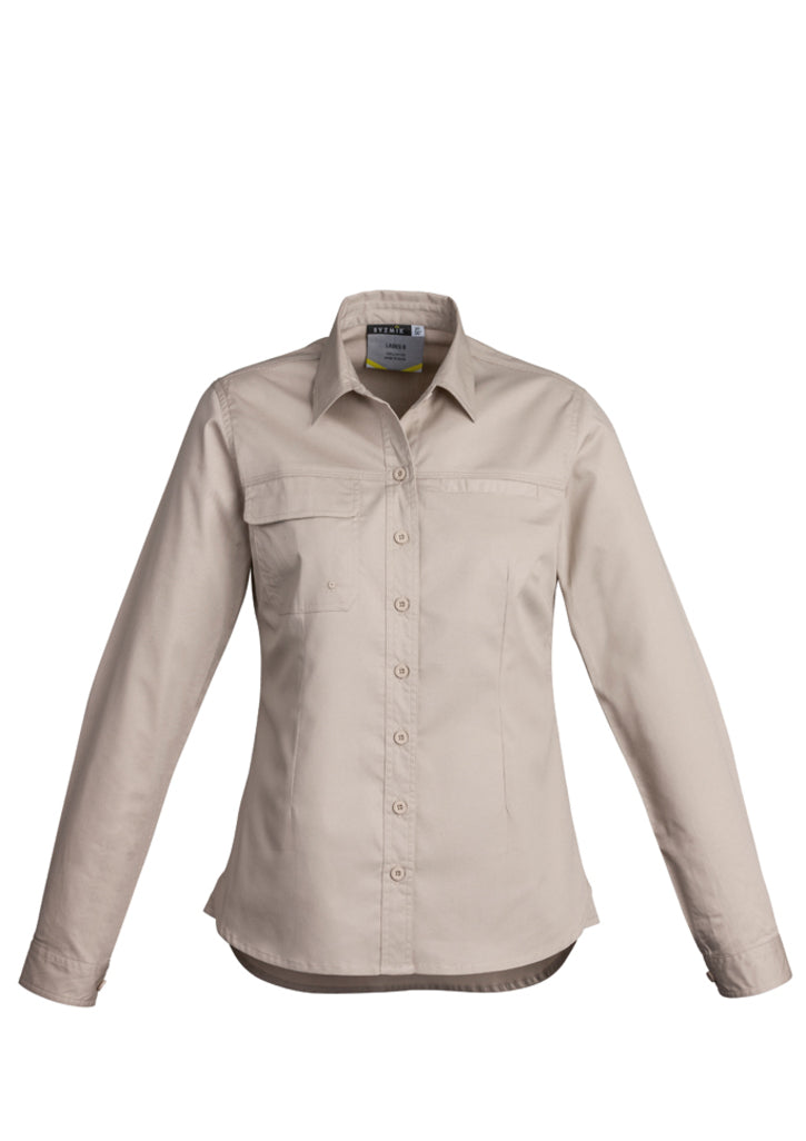 Syzmik ZWL121 Women's Lightweight Tradie L/S Shirt