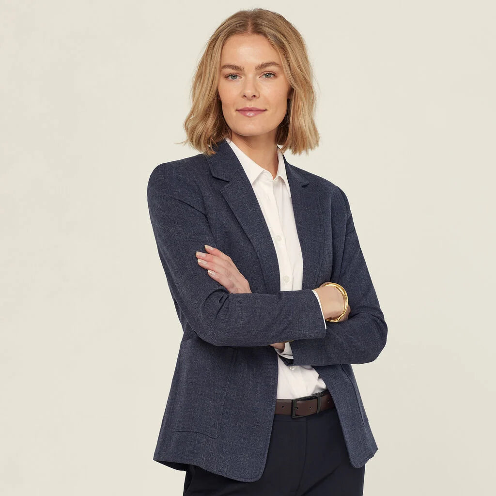 NNT CAT1HA Textured Jacket-Indigo