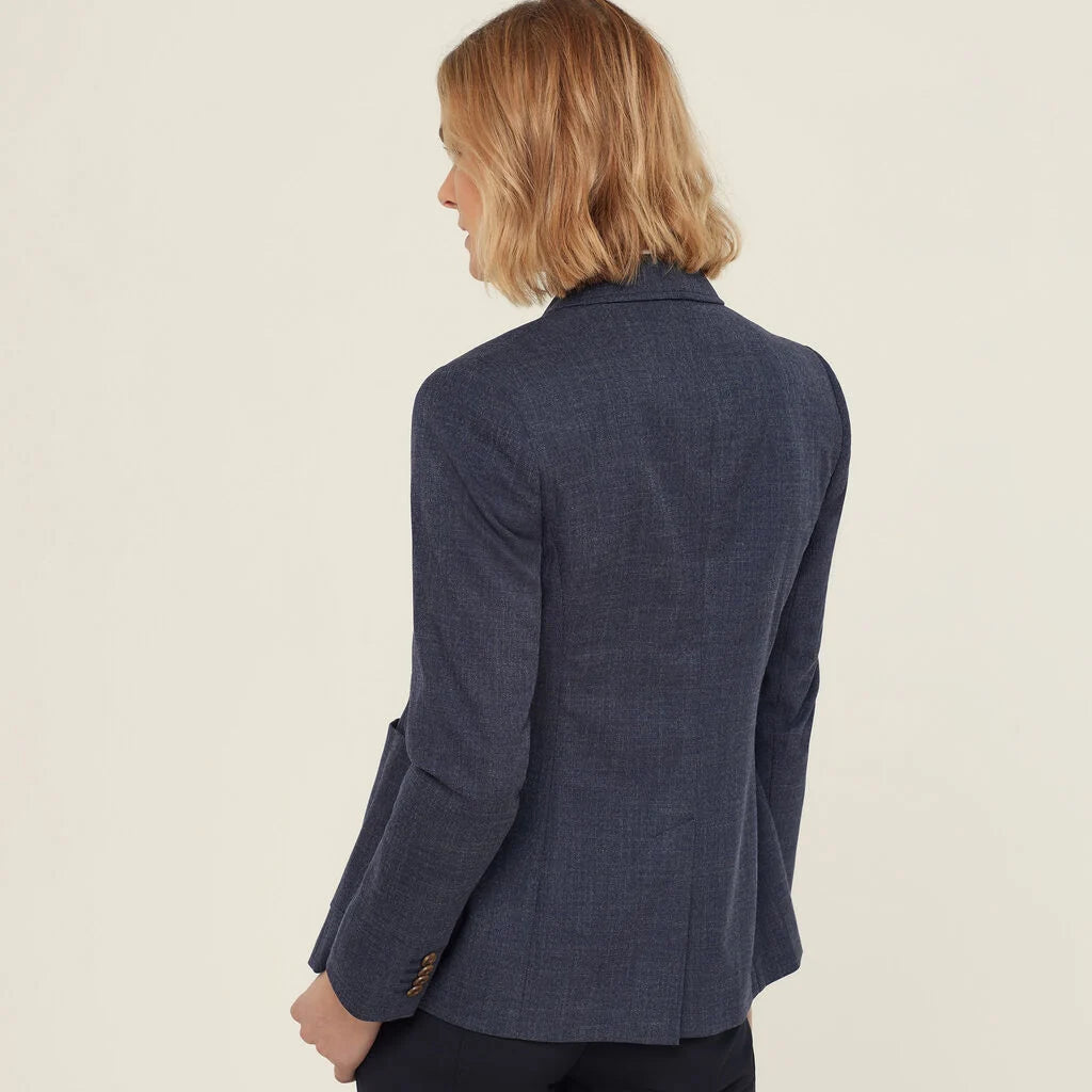 NNT CAT1HA Textured Jacket-Indigo