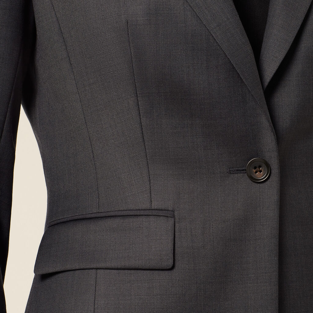 NNT CAT1HC Wool Blend Twill Tailored Jacket