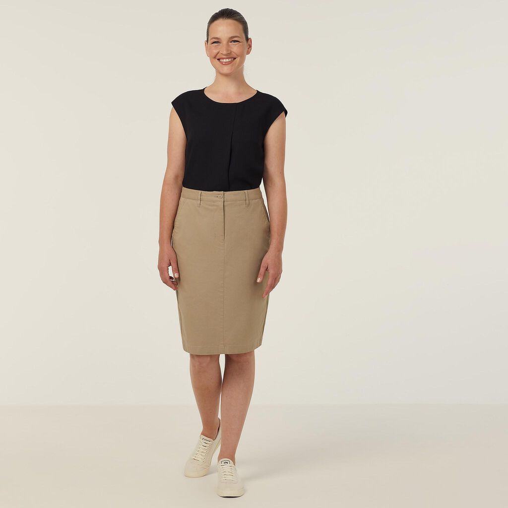 NNT CAT2RL Stretch Cotton Chino Skirt