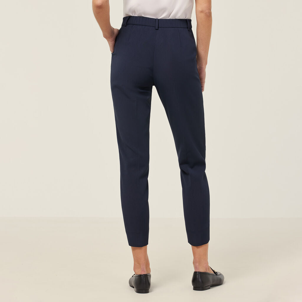 NNT CAT3YC Crepe Stretch High Waist Cropped Pant