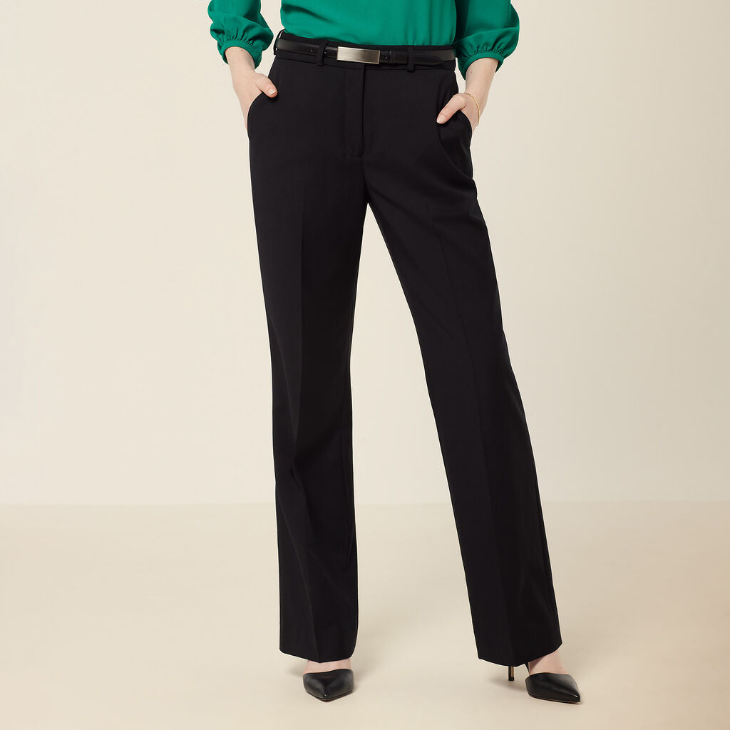 NNT CAT3YG Wool Blend Twill Secret Waist Regular Fit Pant