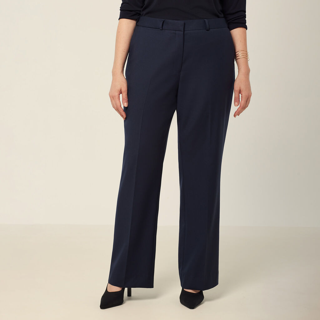 NNT CAT3YG Wool Blend Twill Secret Waist Regular Fit Pant