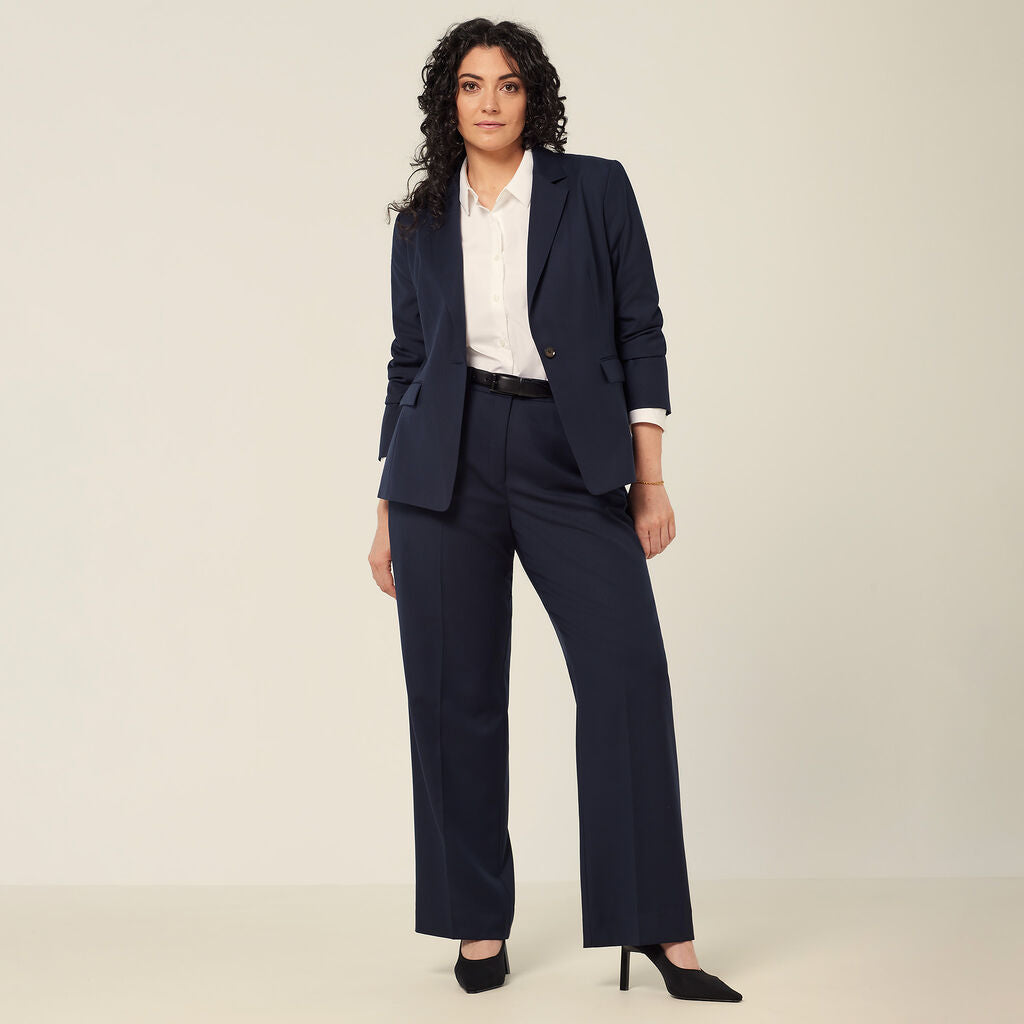 NNT CAT3YG Wool Blend Twill Secret Waist Regular Fit Pant