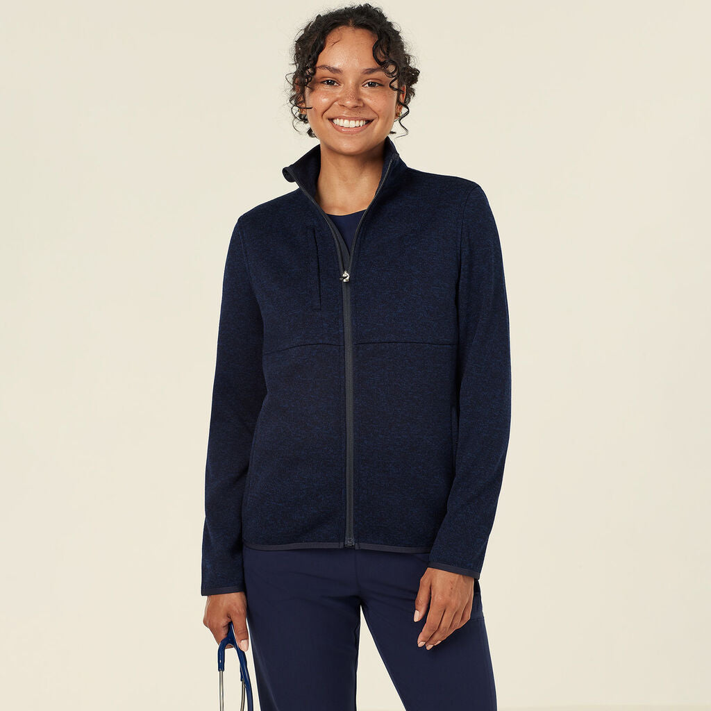 NNT CAT5E2 Textured Fleece Zip Front Jacket