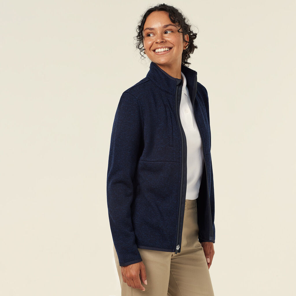 NNT CAT5E2 Textured Fleece Zip Front Jacket