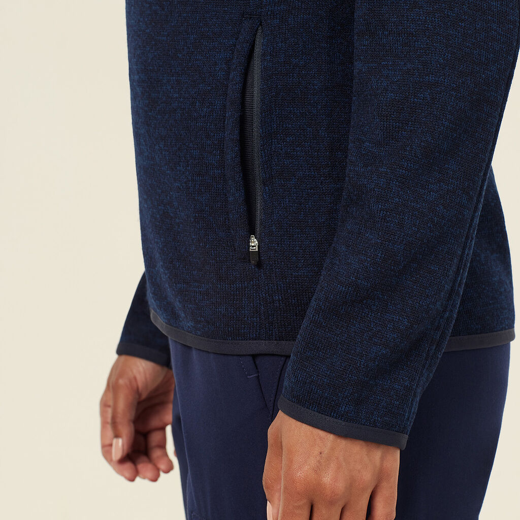 NNT CAT5E2 Textured Fleece Zip Front Jacket