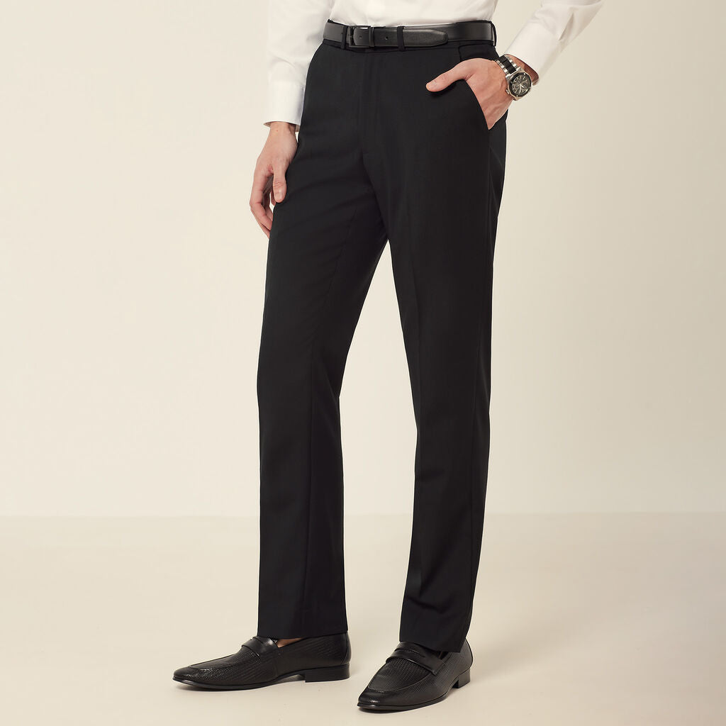 NNT CATCPA Wool Blend Twill Secret Waist Tailored Pant