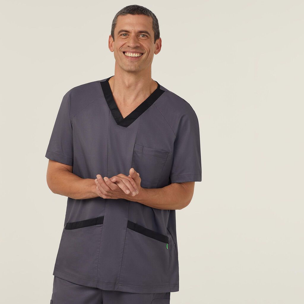 NNT CATJ2Q Unisex Koller V-neck Scrub Top