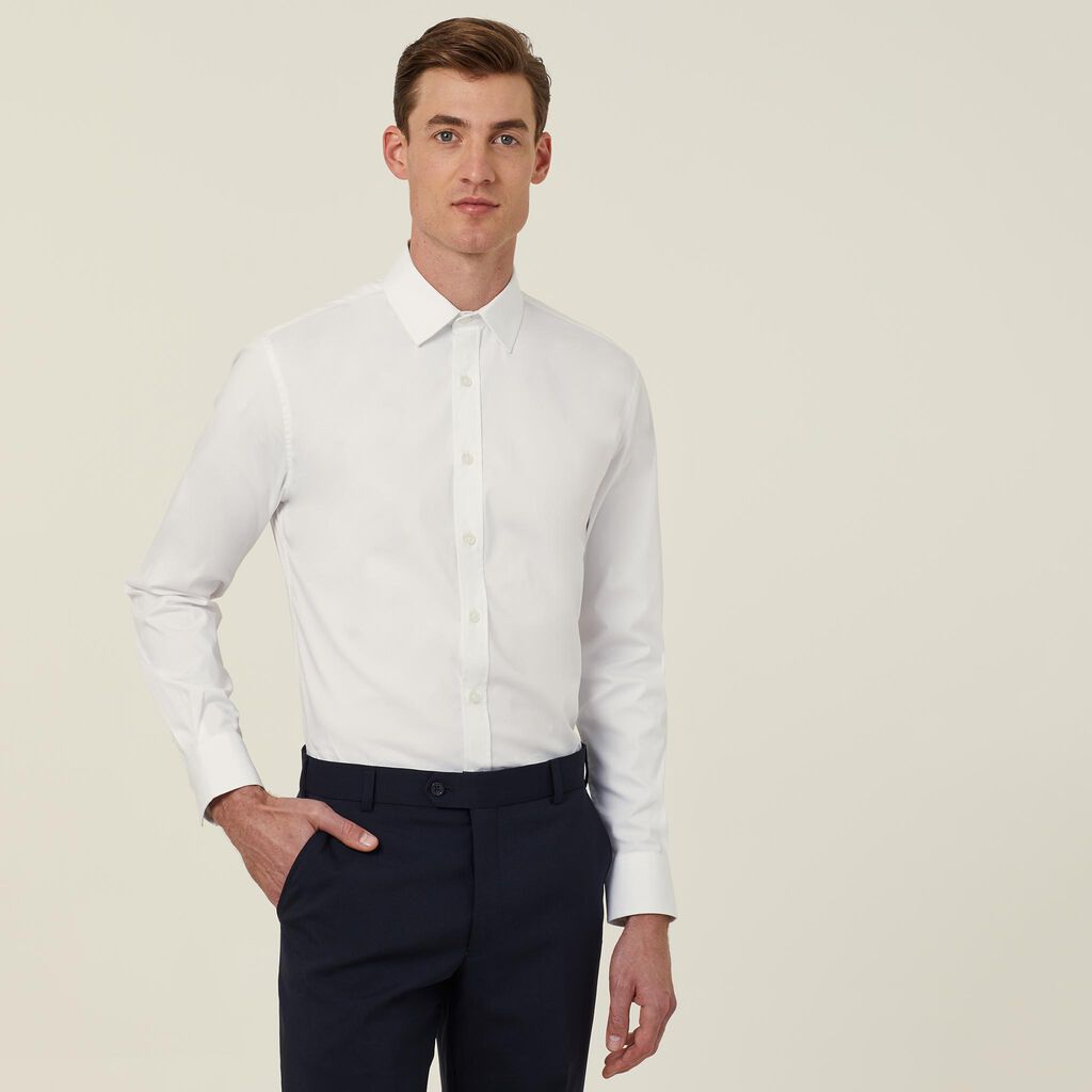 NNT CATJDG Avignon Long Sleeve Slim Shirt