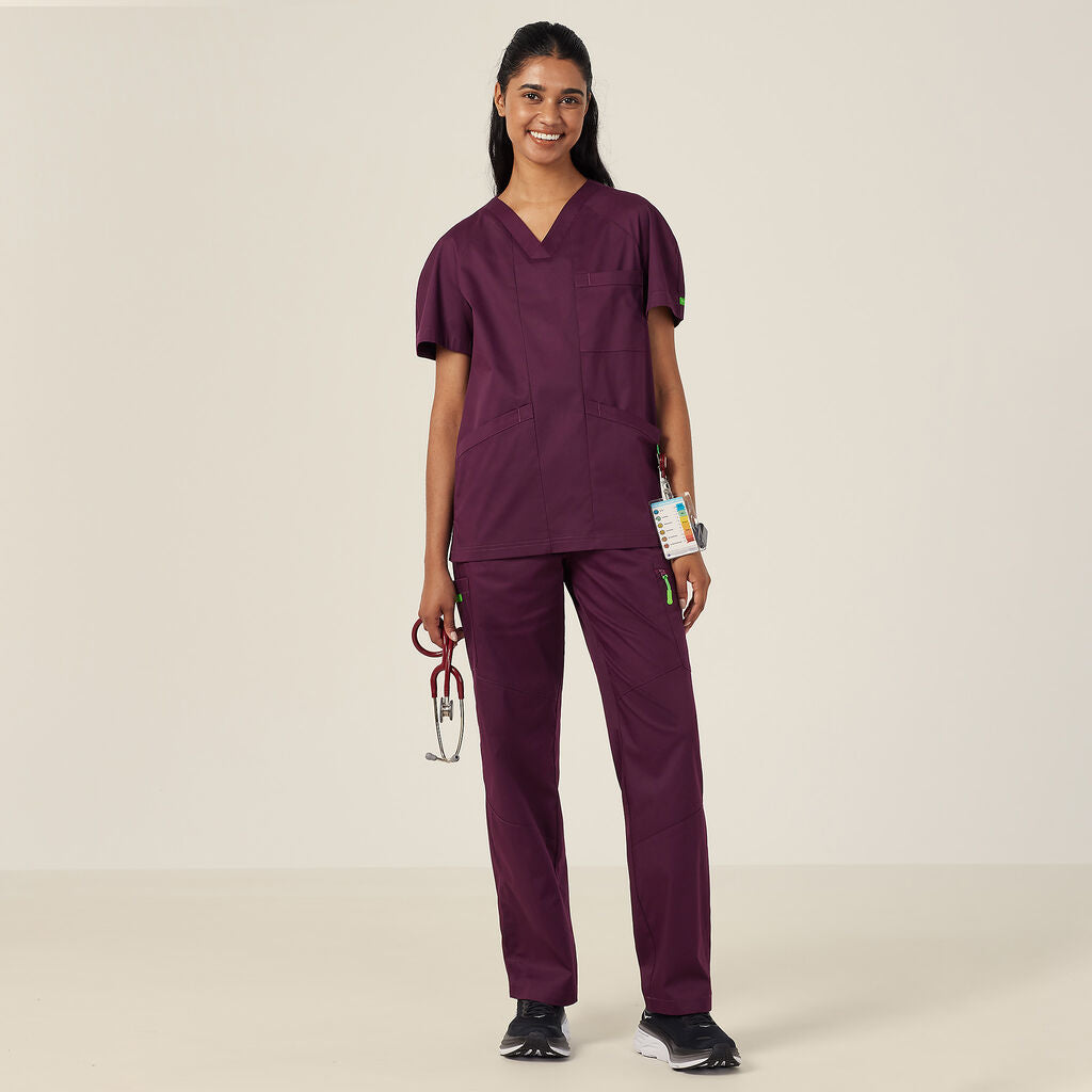 NNT CATRFV Next-gen Antibacterial Carl Unisex Scrub Top