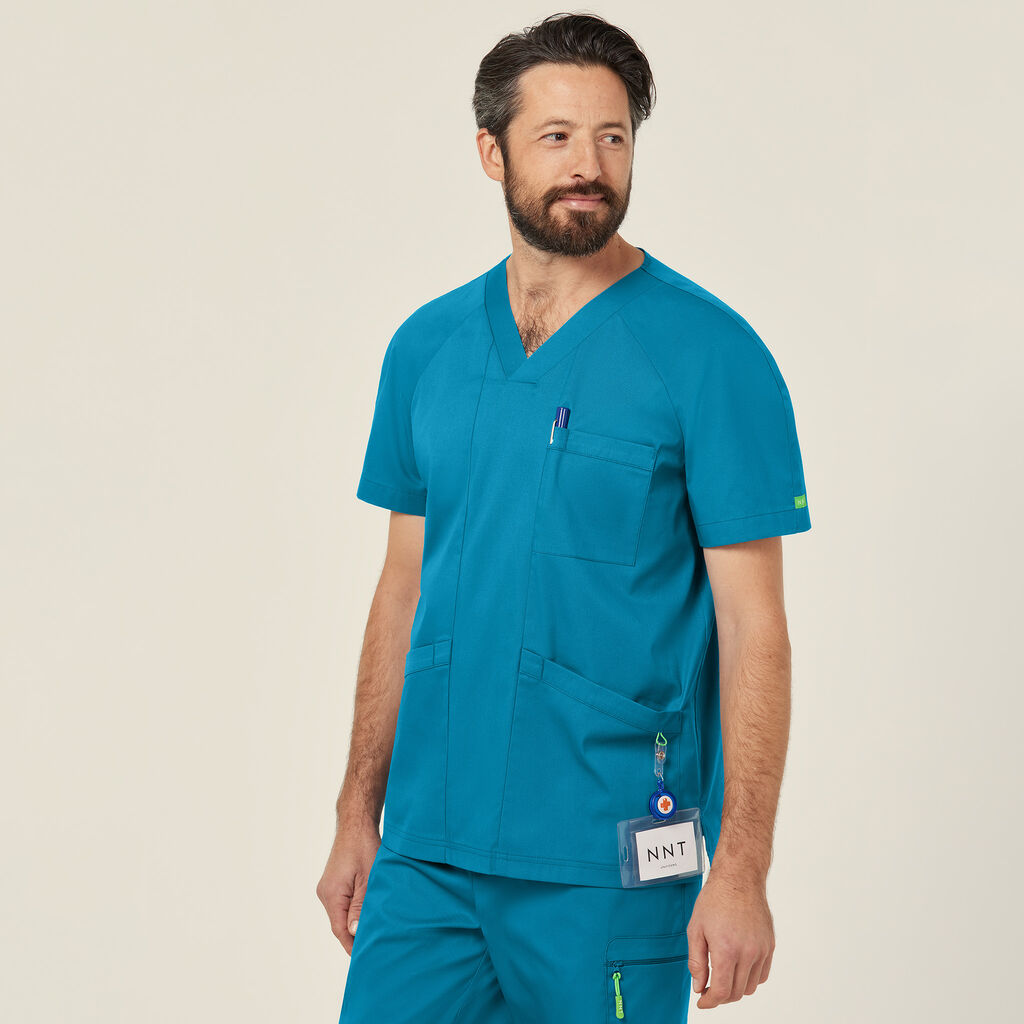 NNT CATRFV Next-gen Antibacterial Carl Unisex Scrub Top