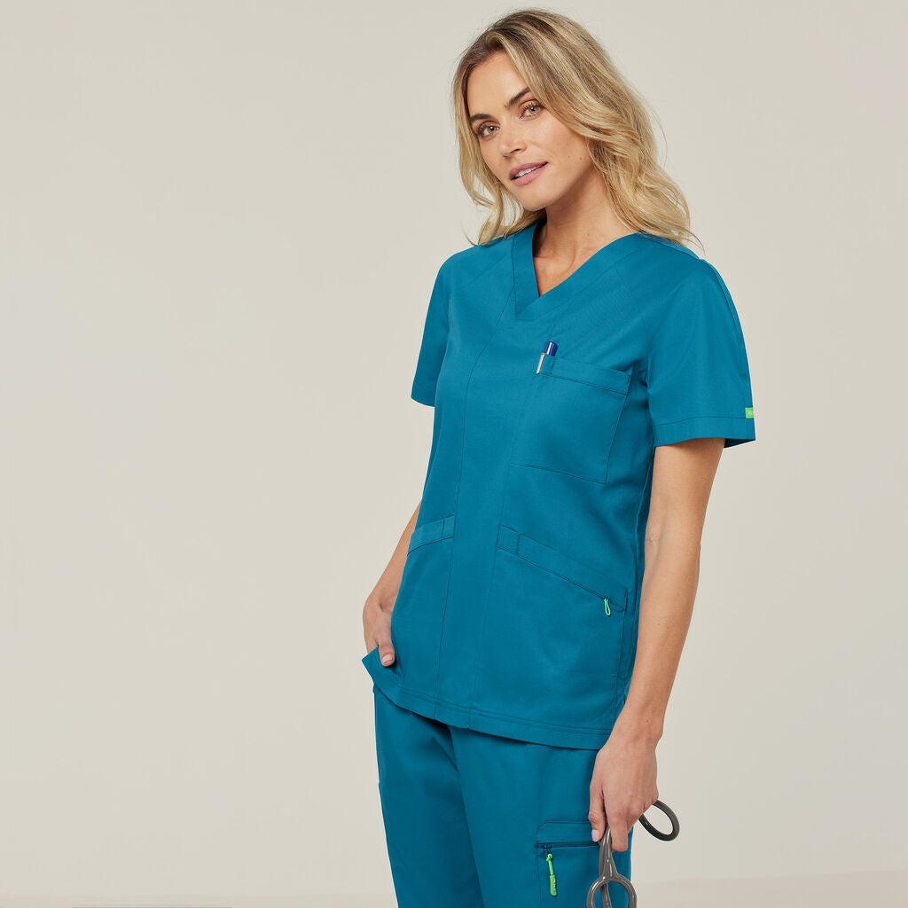 NNT CATRFV Next-gen Antibacterial Carl Unisex Scrub Top