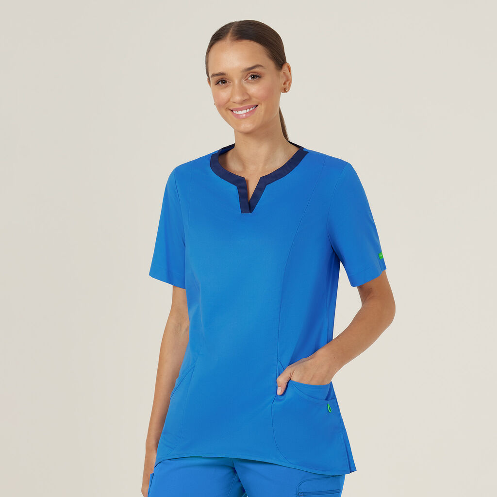 NNT CATU5A Fleming Round Neck Scrub Top