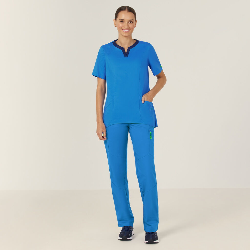 NNT CATU5A Fleming Round Neck Scrub Top