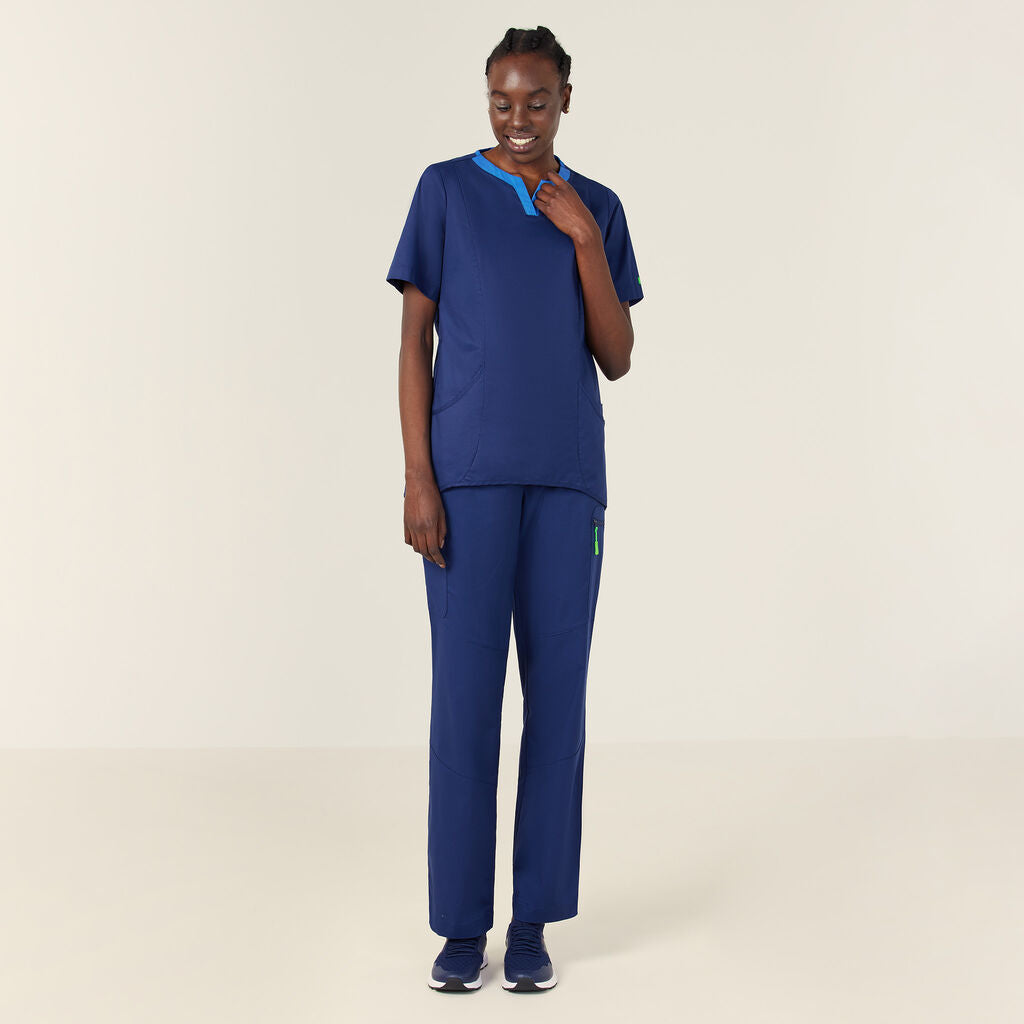 NNT CATU5A Fleming Round Neck Scrub Top