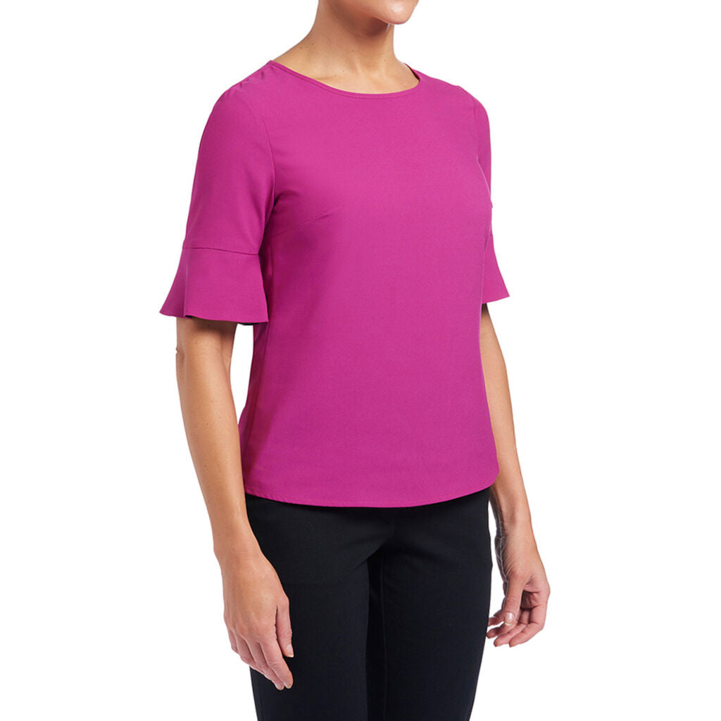 NNT CATU5T Fluted Sleeve Top