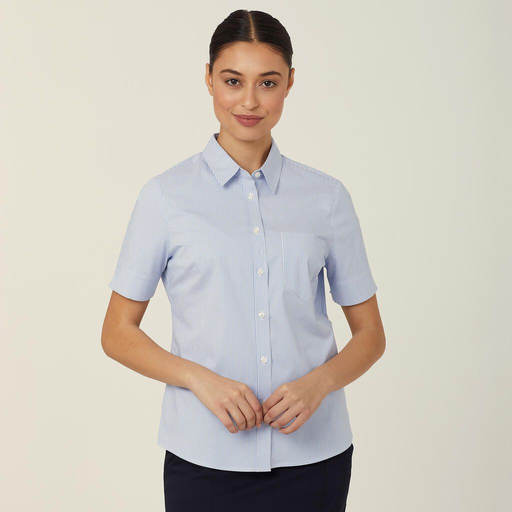 NNT CATUK5 Avignon Stripe Short Sleeve Shirt