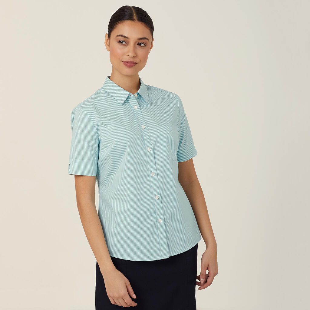 NNT CATUK5 Avignon Stripe Short Sleeve Shirt