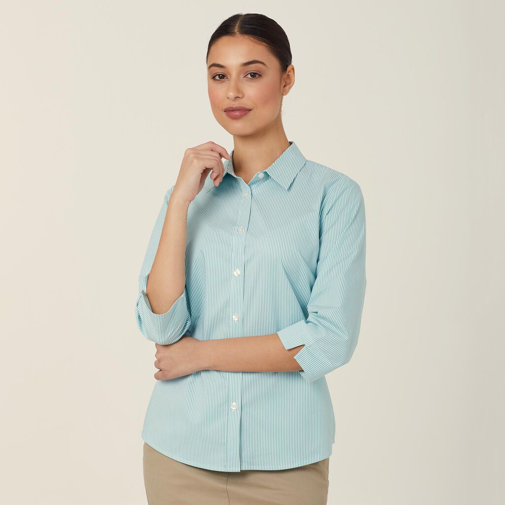 NNT CATUKV Avignon Stripe 3/4 Sleeve Shirt