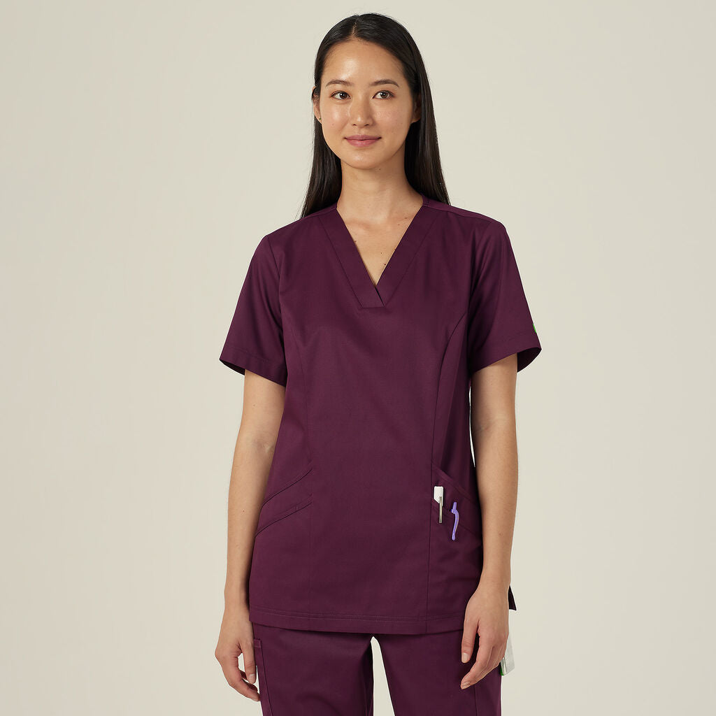 NNT CATULM Next-gen Antibacterial Florence Scrub Top