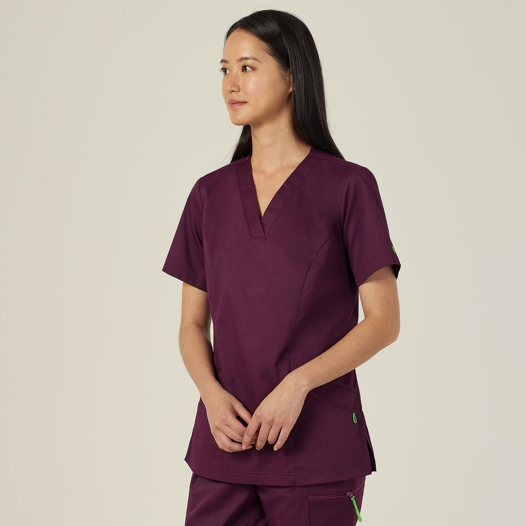 NNT CATULM Next-gen Antibacterial Florence Scrub Top