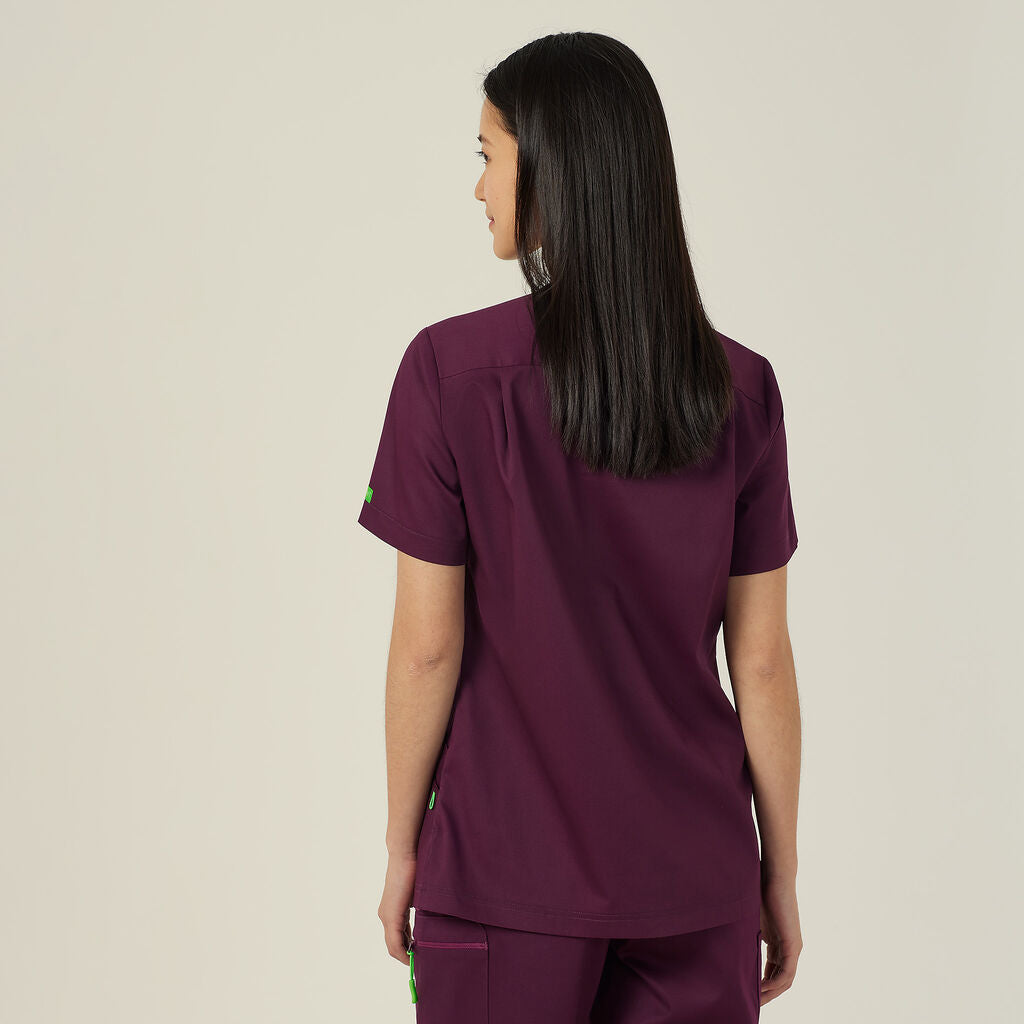 NNT CATULM Next-gen Antibacterial Florence Scrub Top