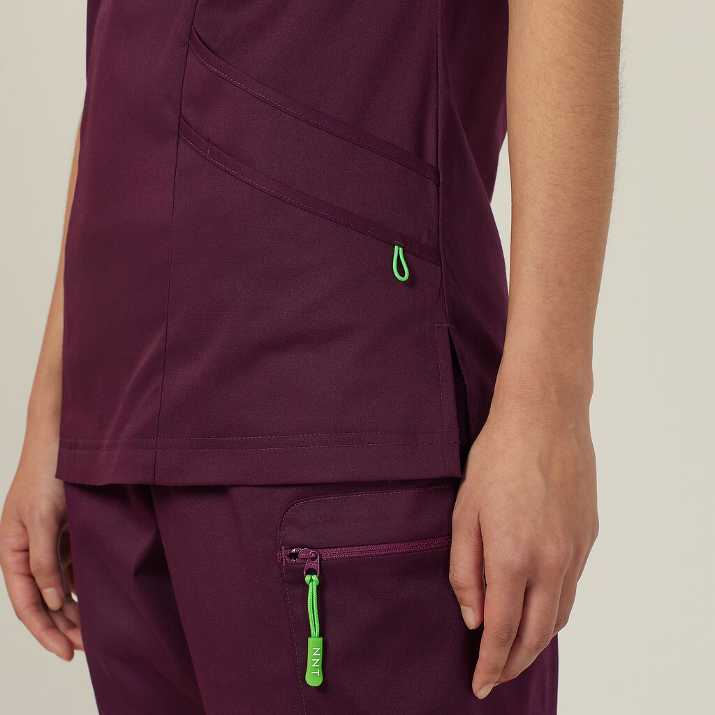 NNT CATULM Next-gen Antibacterial Florence Scrub Top